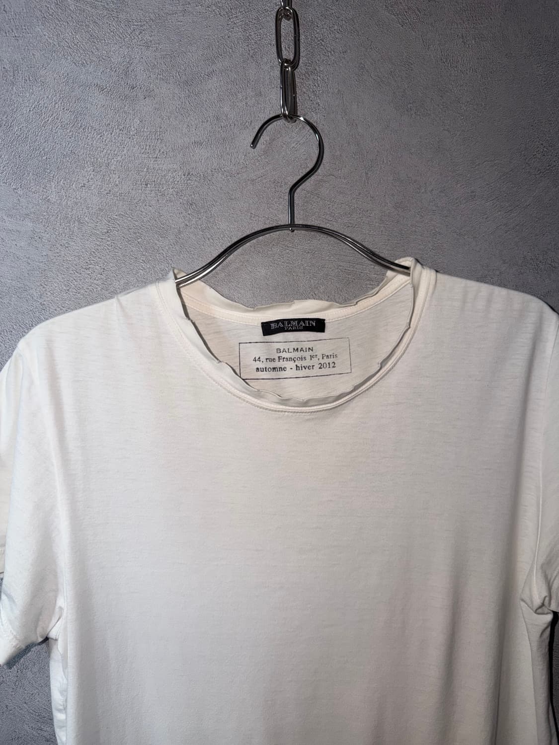 Balmain 2012 SS Distressed T-shirt 상품이미지4