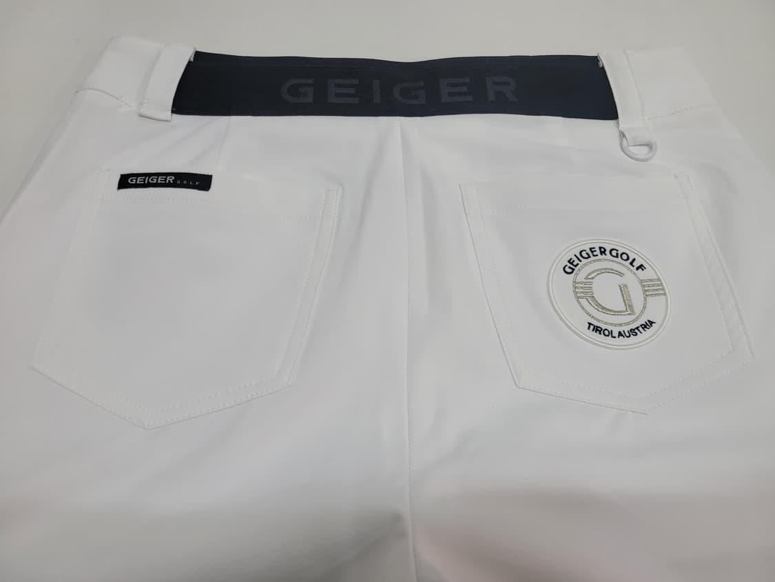 GEIGER 25SS 가이거 골프 스윙 팬츠 / 여 75 (28) 화이트 상품이미지6