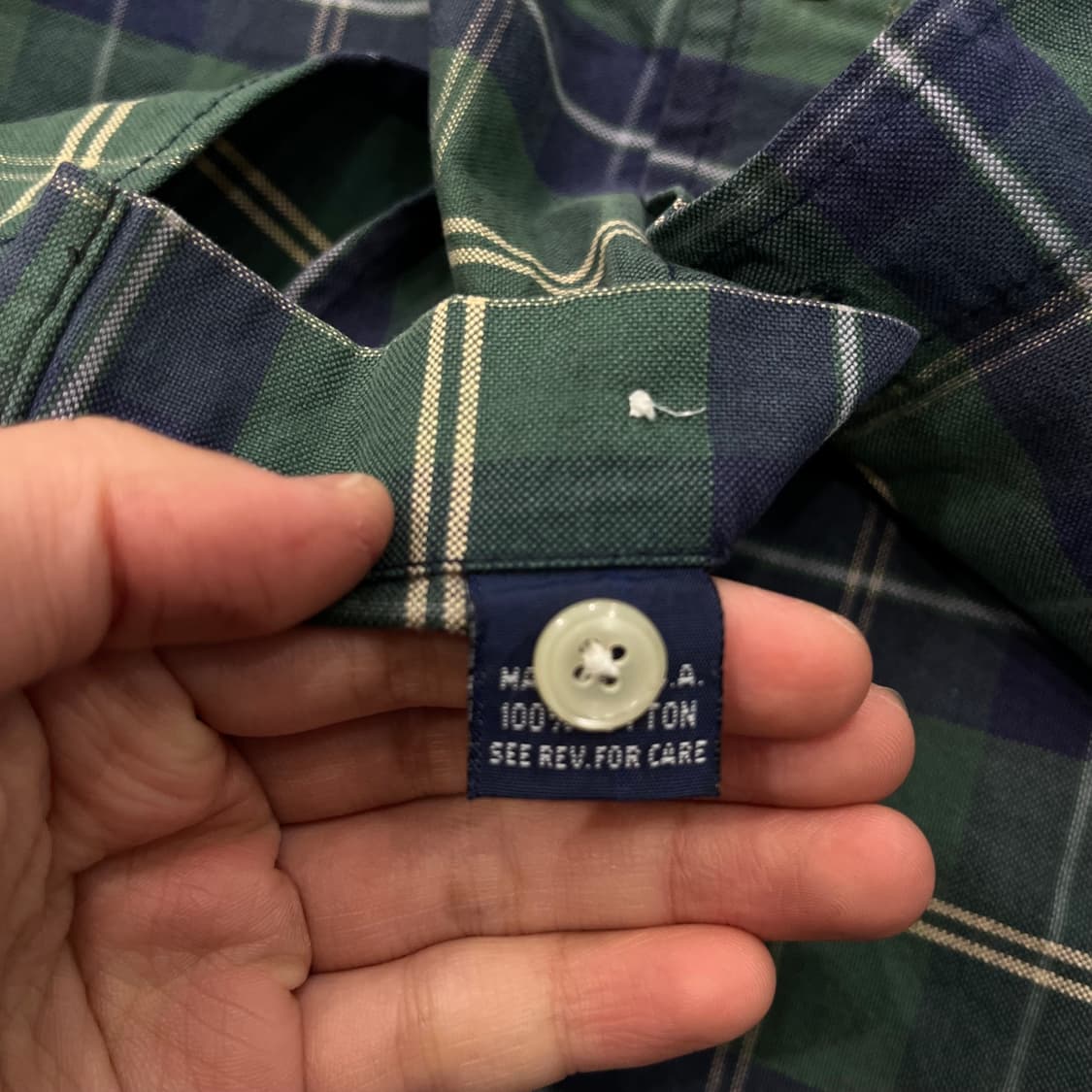 95 폴로 랄프로렌 90s 여성 체크 셔츠 상품이미지5