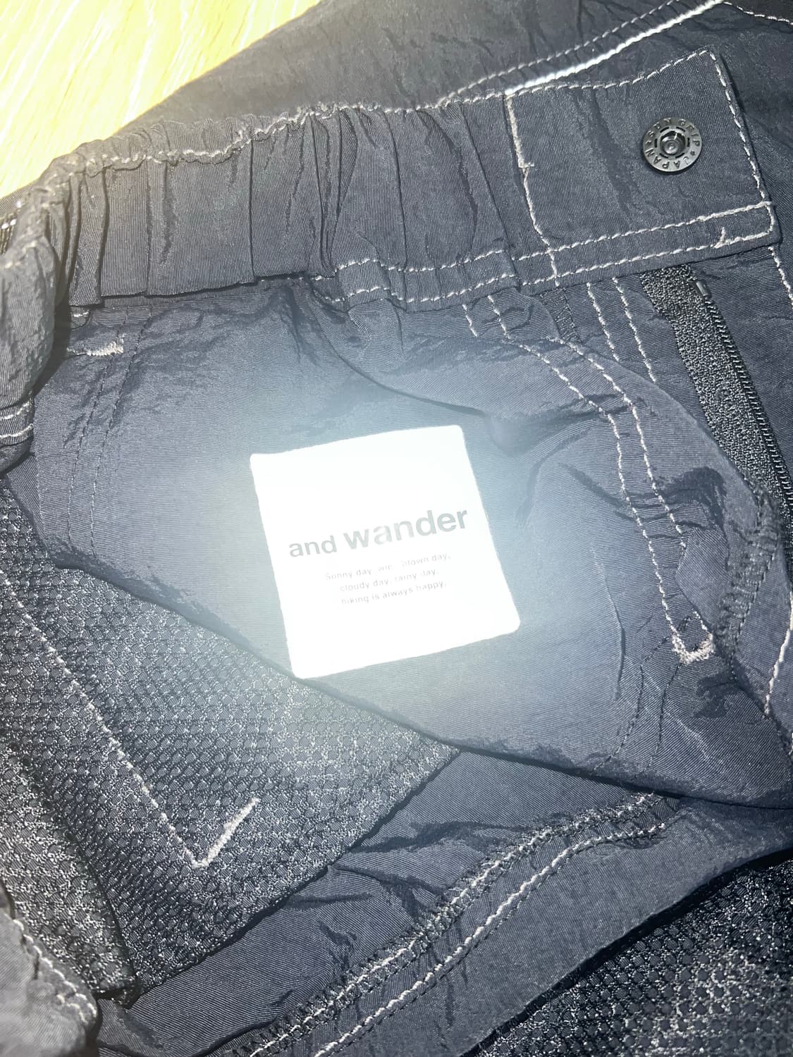 And Wander NY TAFFETA HIKER 2WAY PANTS 상품이미지3