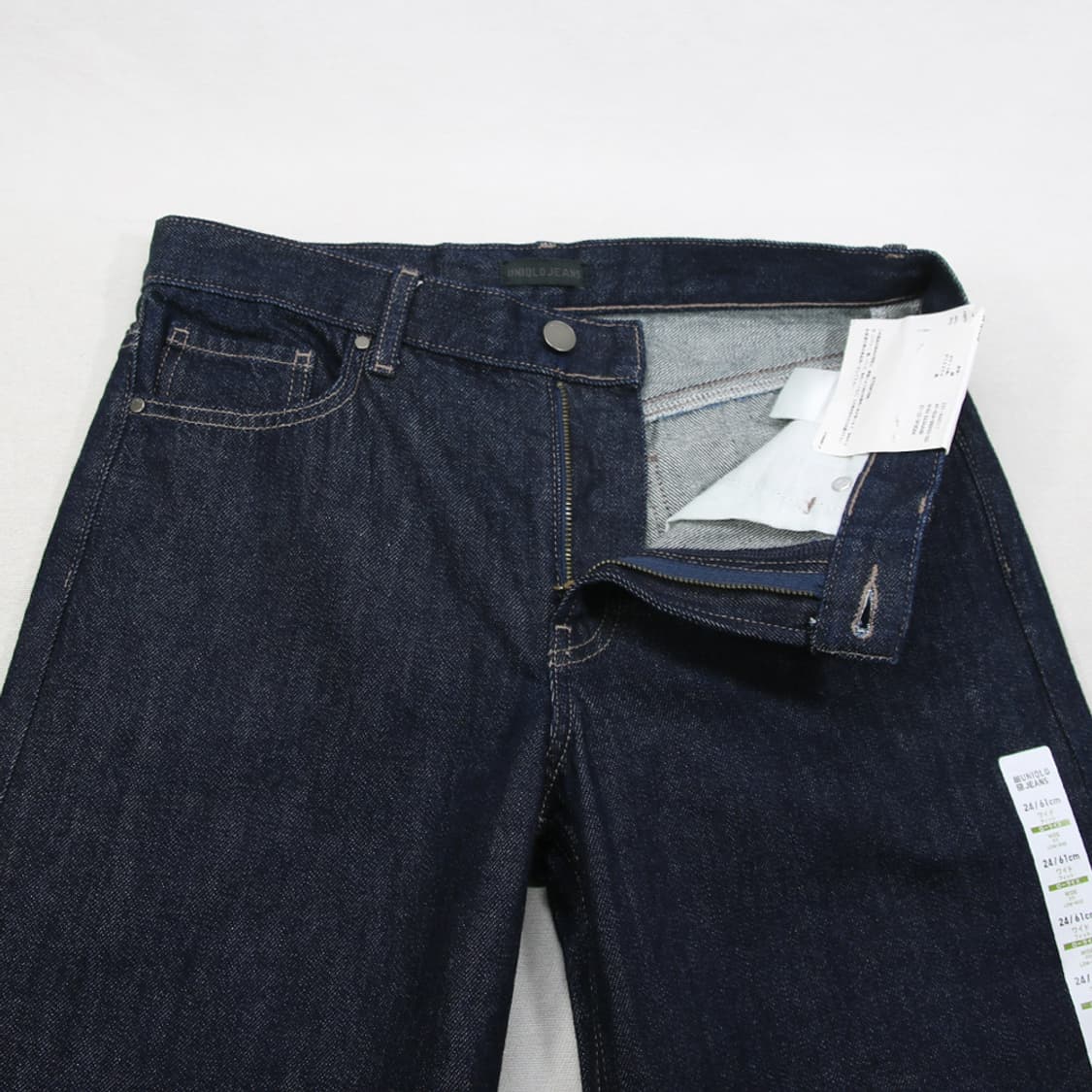 유니클로 와이드 데님 팬츠 (여성용 29.5) 상품이미지4