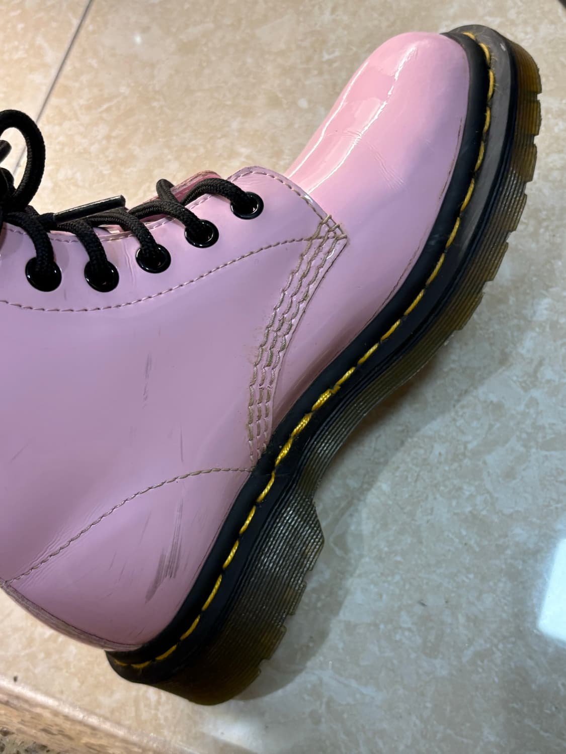 닥터마틴 1460 페이던트 핑크 uk3 220 상품이미지10