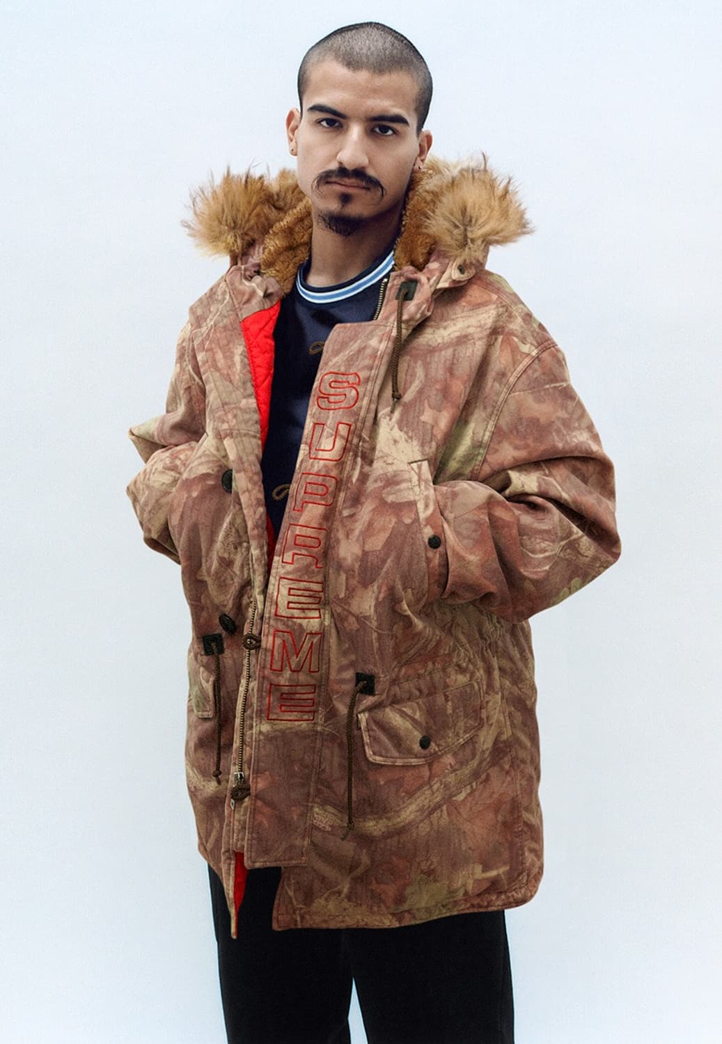 슈프림 Supreme Spellout N-3B Parka 상품이미지2