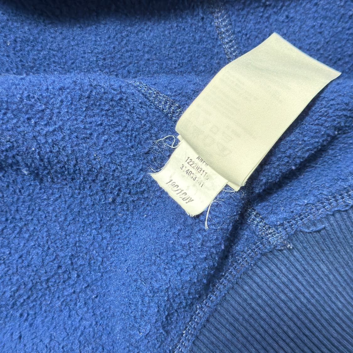 아베크롬비 헤비웨잇 블루 후드집업 상품이미지8