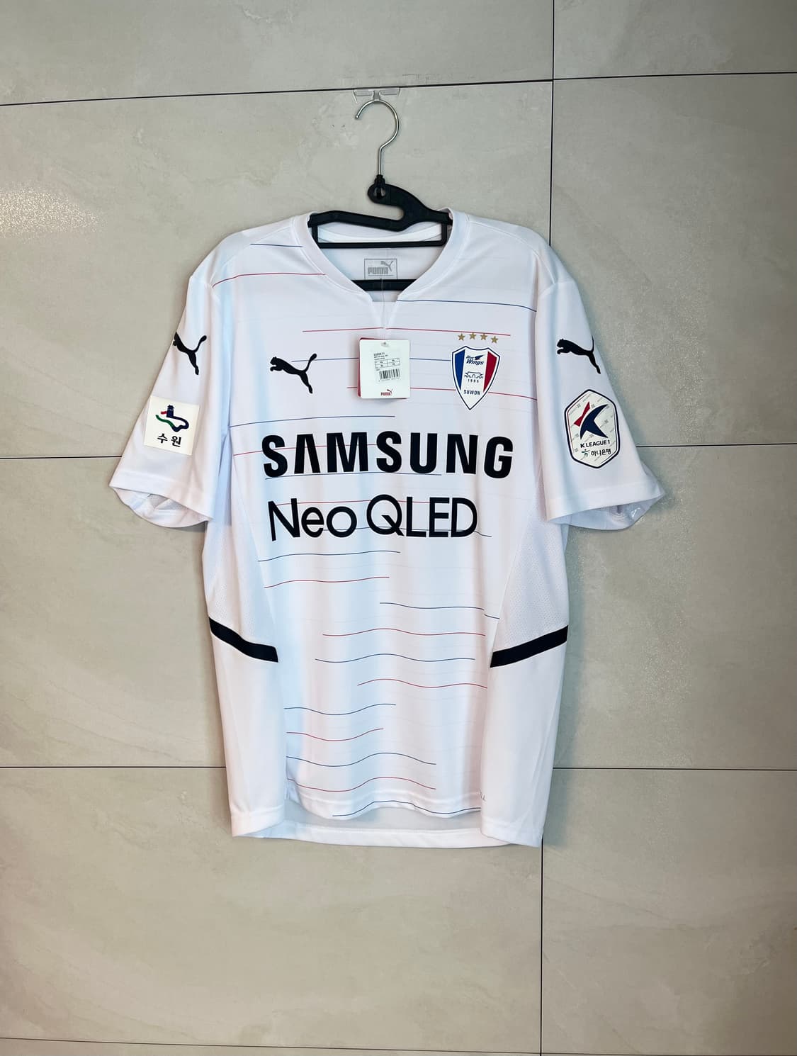 [새상품/XL] 푸마 수원삼성 권창훈 유니폼  상품이미지4