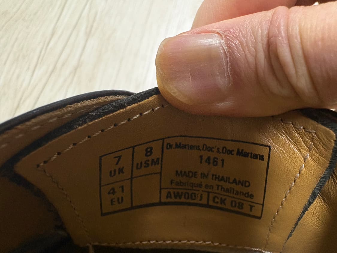 닥터마틴 1461 3홀 스무스 260 상품이미지7