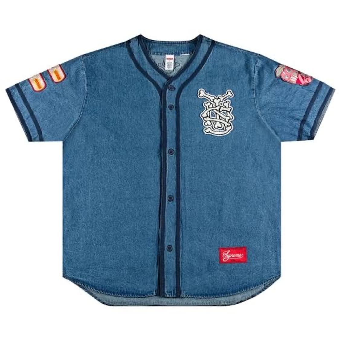 Supreme 21ss  청 야구저지  상품이미지4