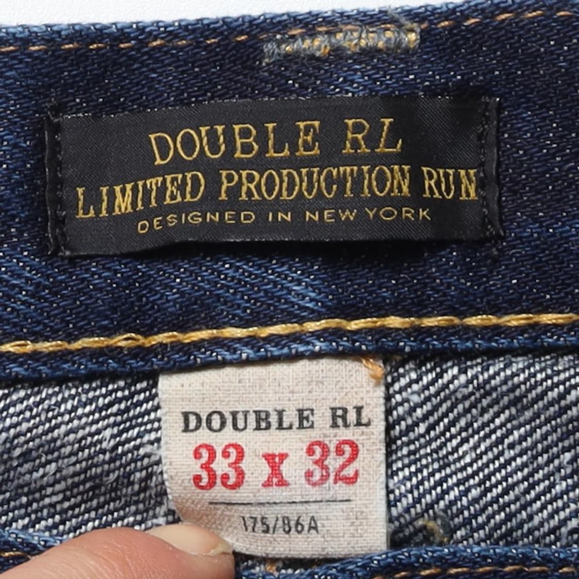 더블알엘 RRL Slim Fit Selvedge Denim Pants  상품이미지9