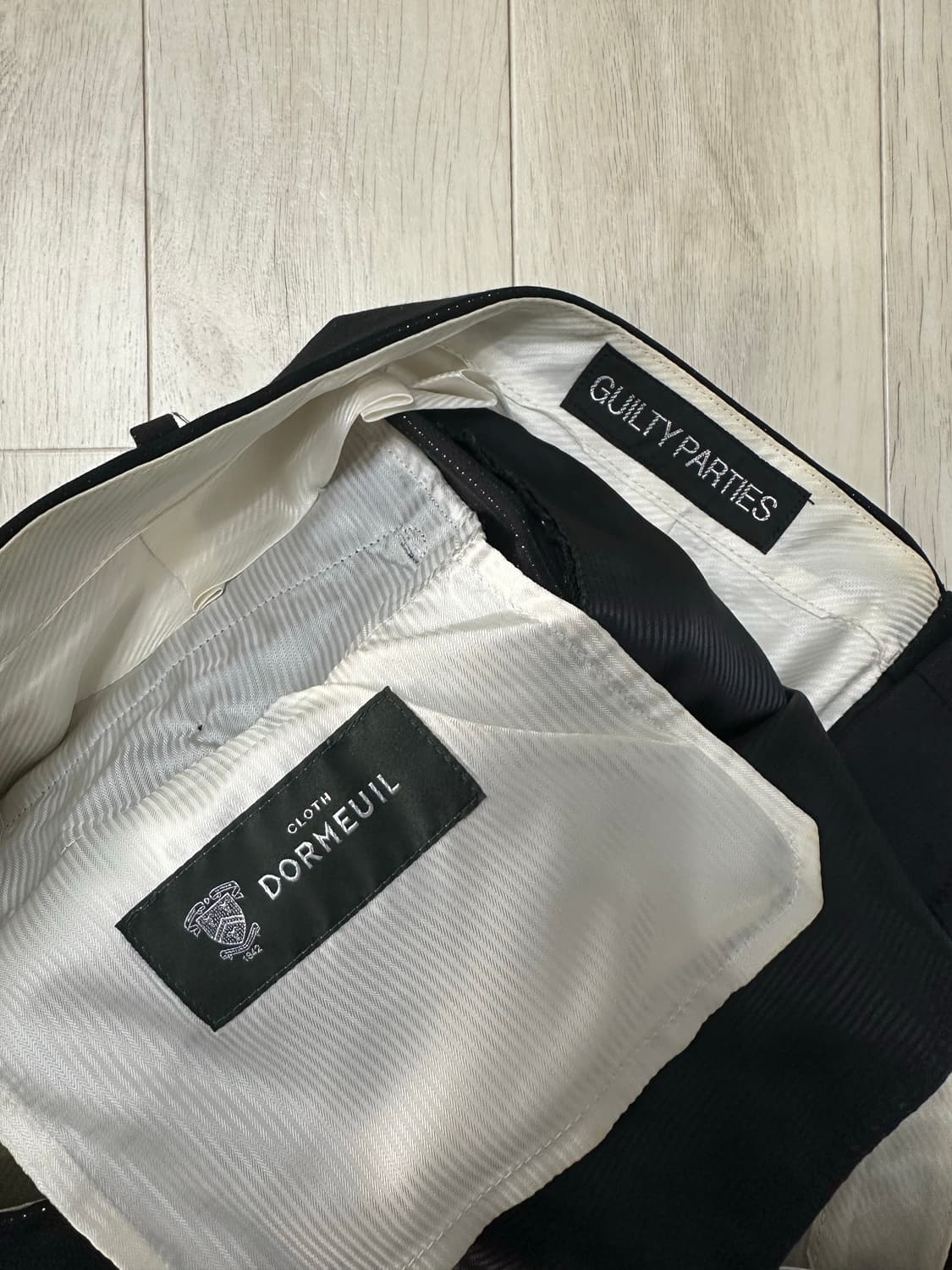 와코마리아 도멜 글리터 트라우져 블랙 XL 상품이미지4