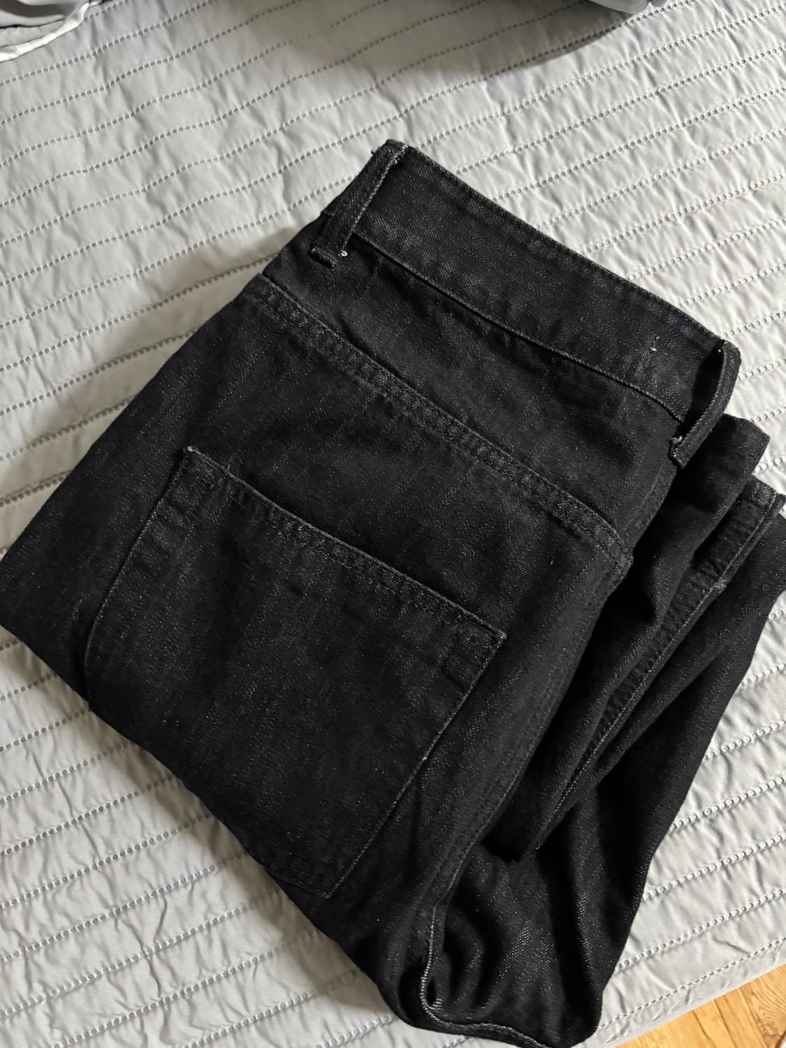 다이브인 루즈드 와이드 데님 인디고 0사이즈 상품이미지2