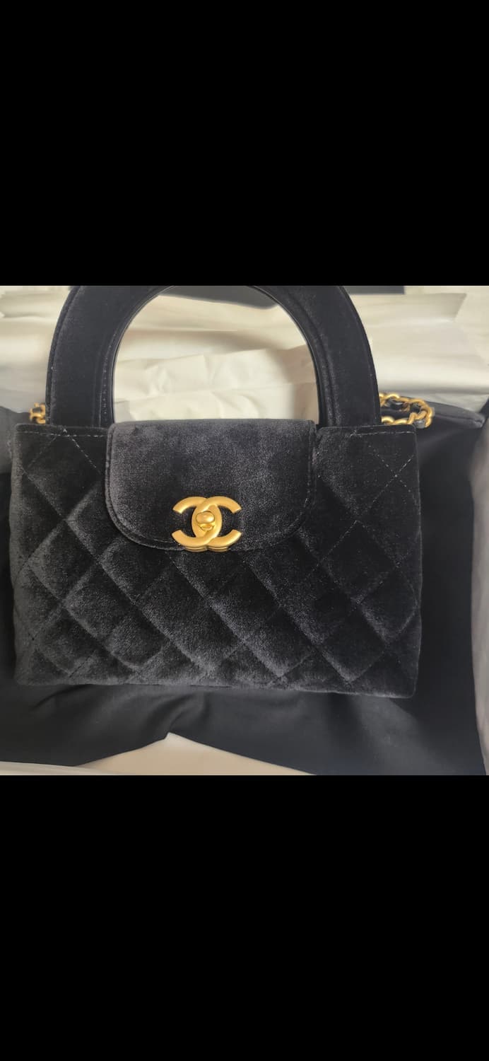 샤넬 벨벳켈리스몰사이즈 정품 상품이미지2