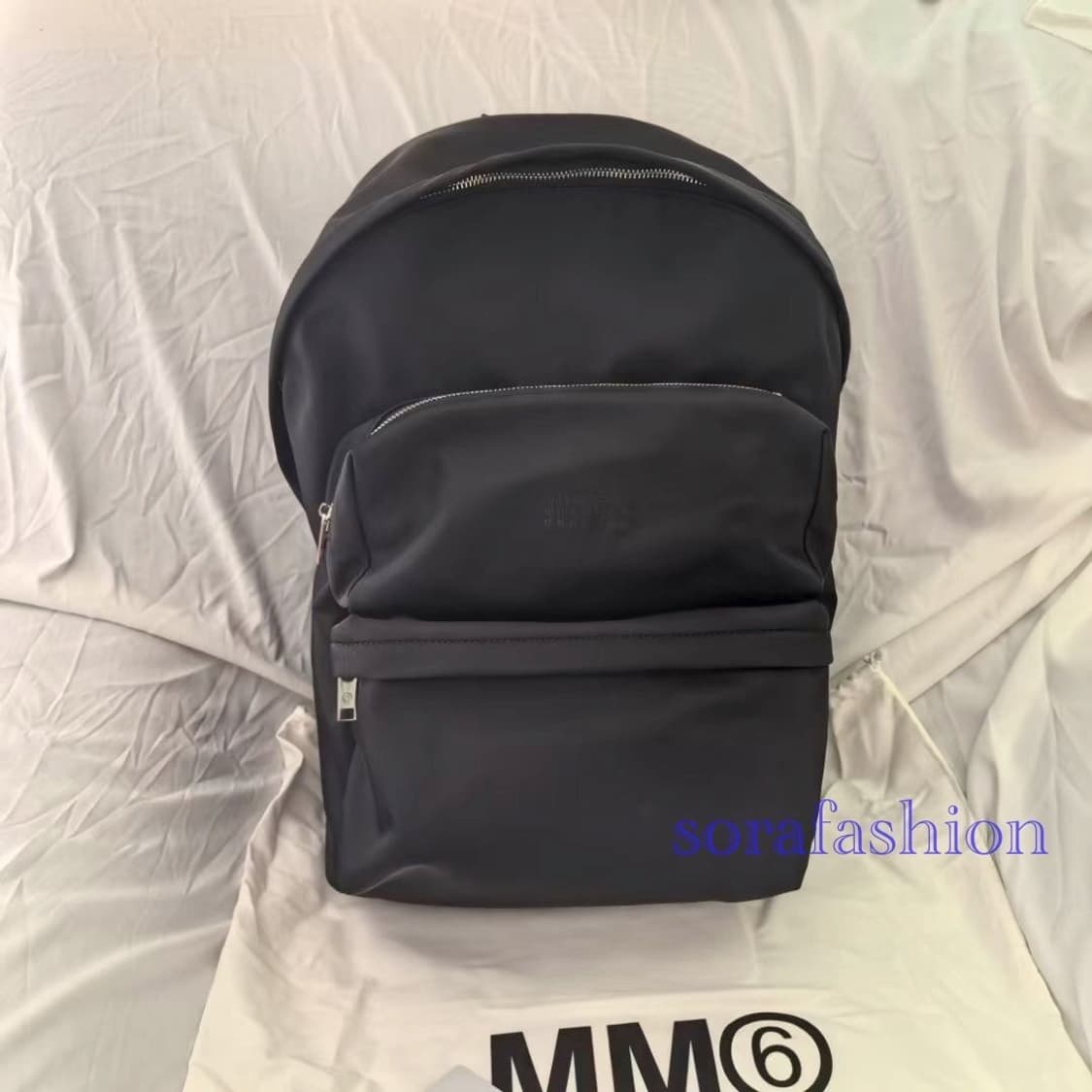 마르지엘라 mm6 블랙 백팩 유니섹스 상품이미지1