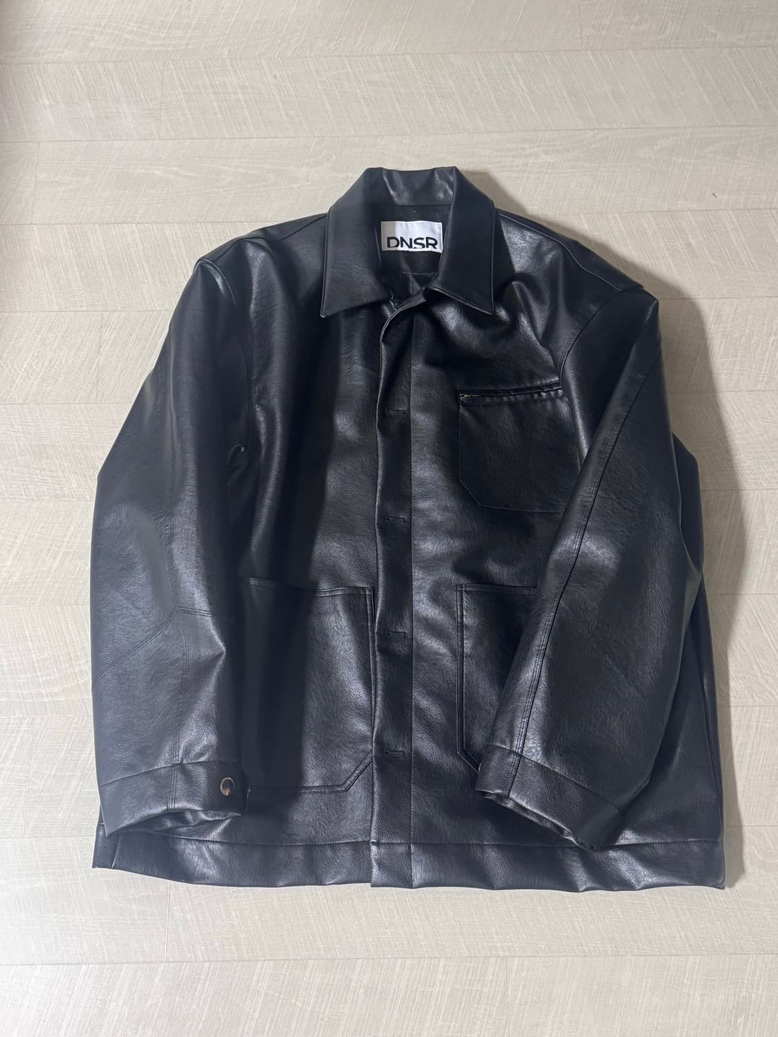 디앤써 레더 카코트 블랙 XL 상품이미지1