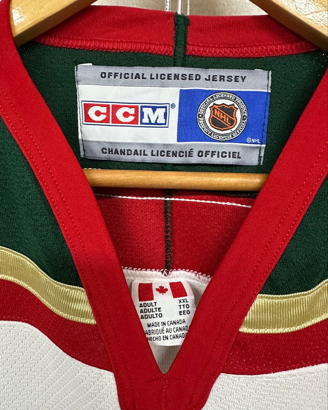 (2XL)NHL 빈티지 하키 져지-M2522 상품이미지7