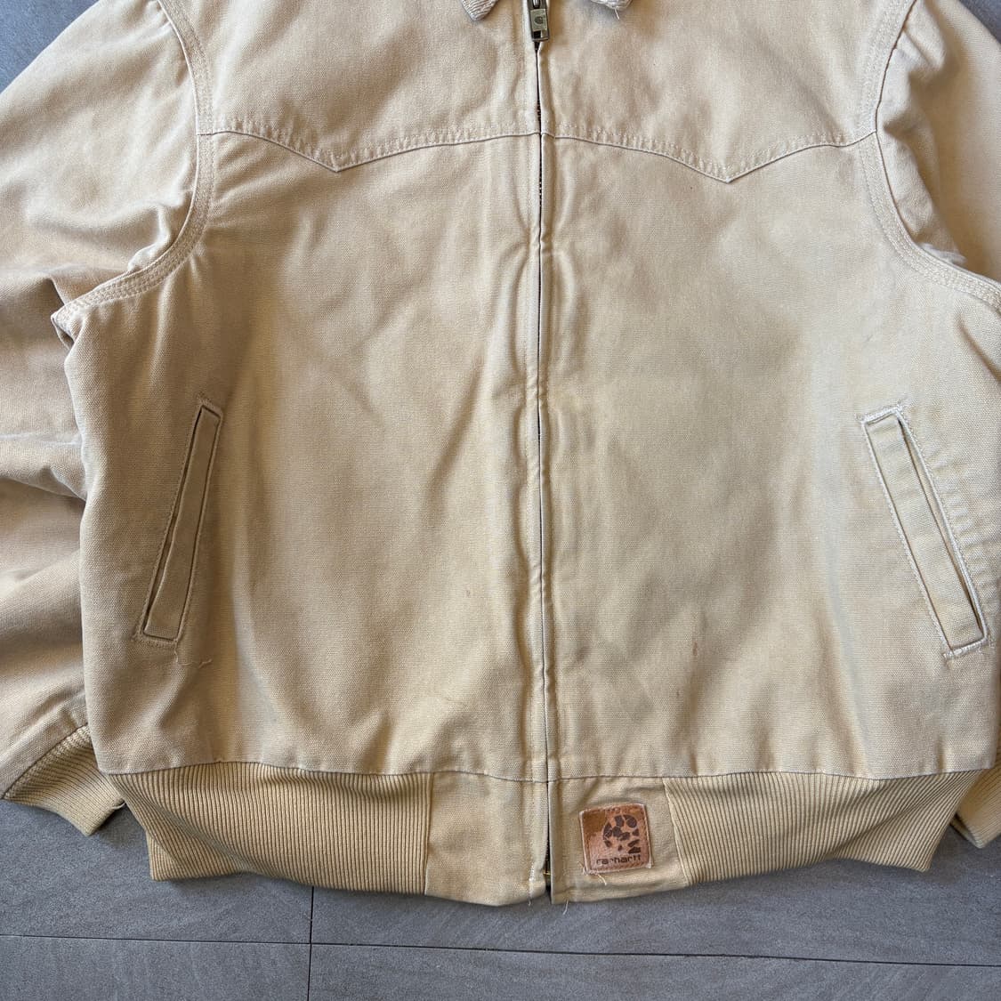 칼하트 정품 베이지 산타페 자켓 상품이미지4