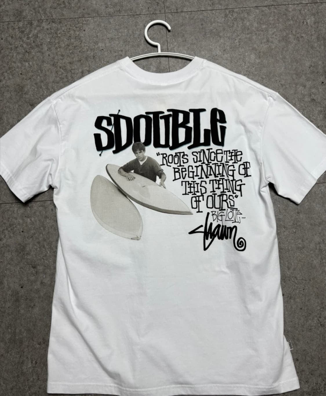 Sdouble  숀스투시 반팔 상품이미지2