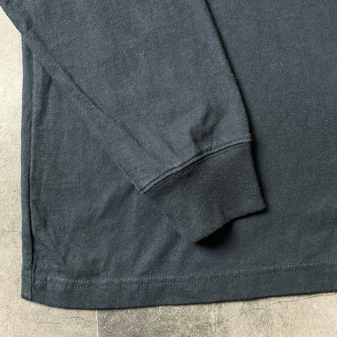 CARHARTT  칼하트 빈티지 네이비 코튼 긴팔 티셔츠 A00489 상품이미지4