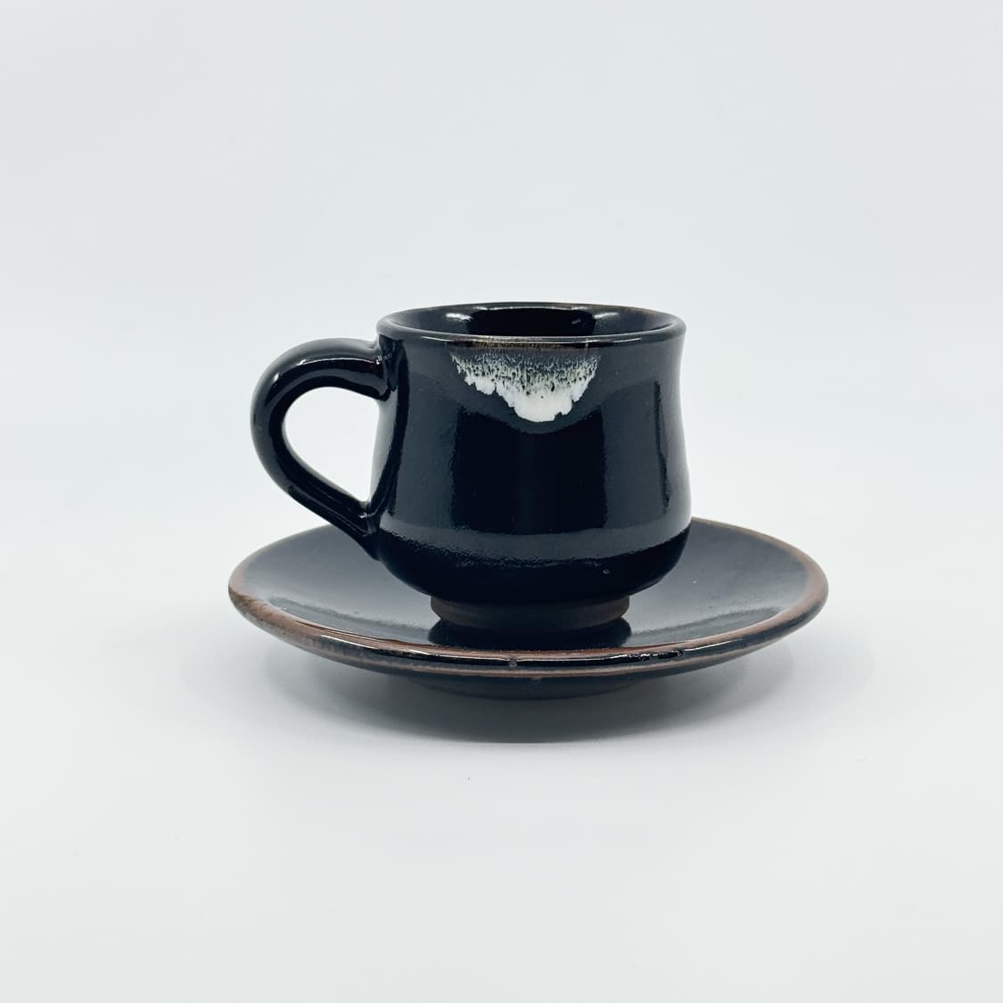 블랙 도자 커피잔 상품이미지6
