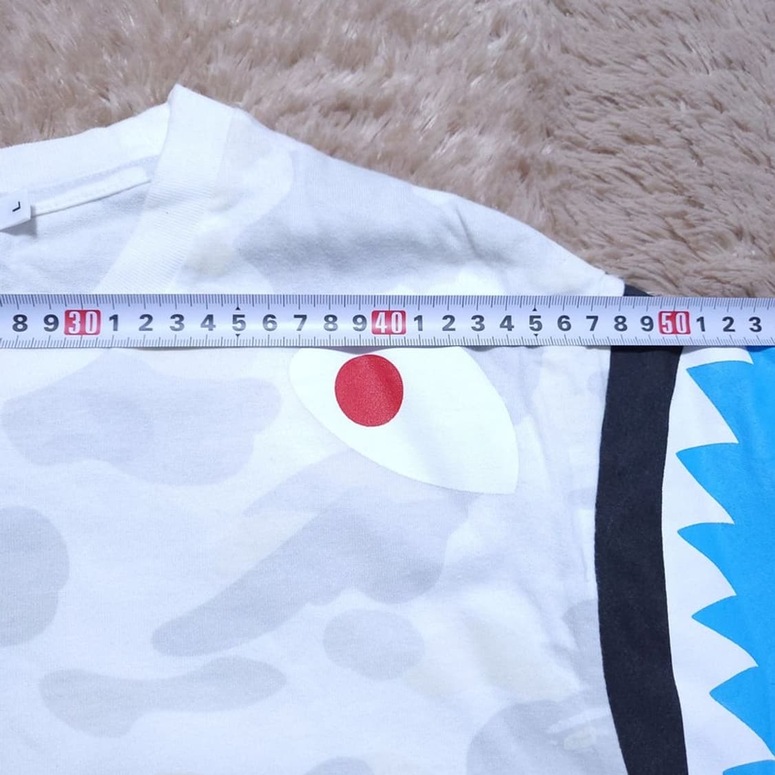 베이프 여 L 반팔 티 0411 상품이미지3