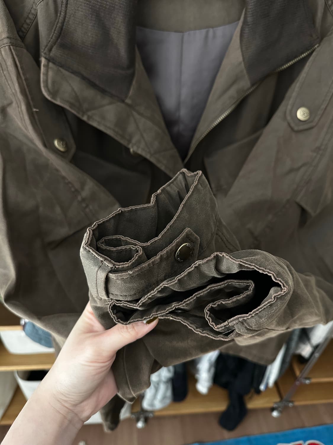 오픈와이와이 코튼 카고 필드자켓 상품이미지3