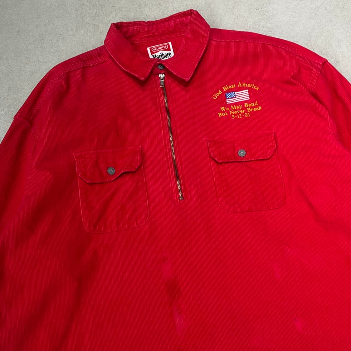 말보로 코듀로이 워크셔츠 s10059 상품이미지3