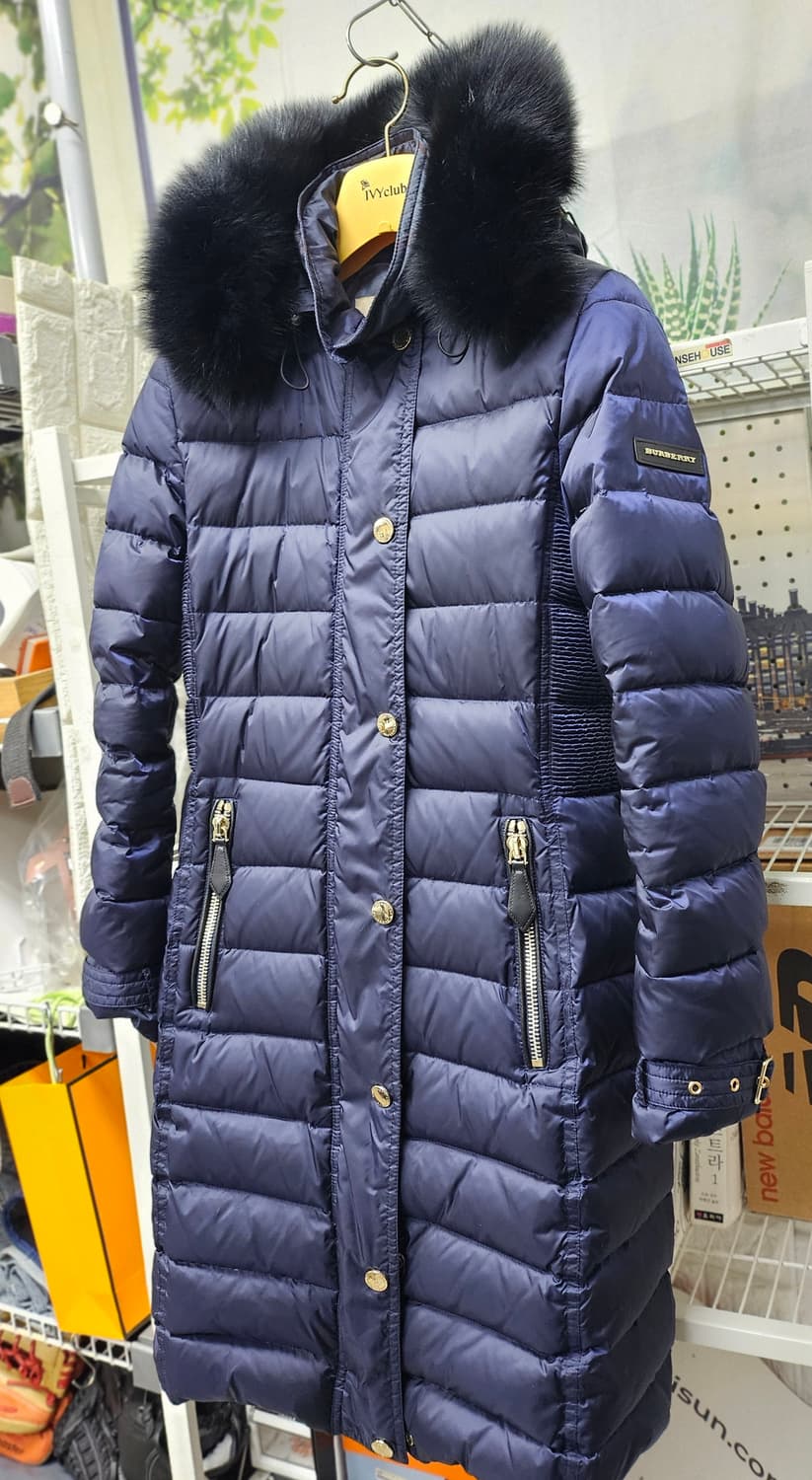 버버리 여성패딩 44 XS 다운 트렌치 롱패딩 AD29 상품이미지2