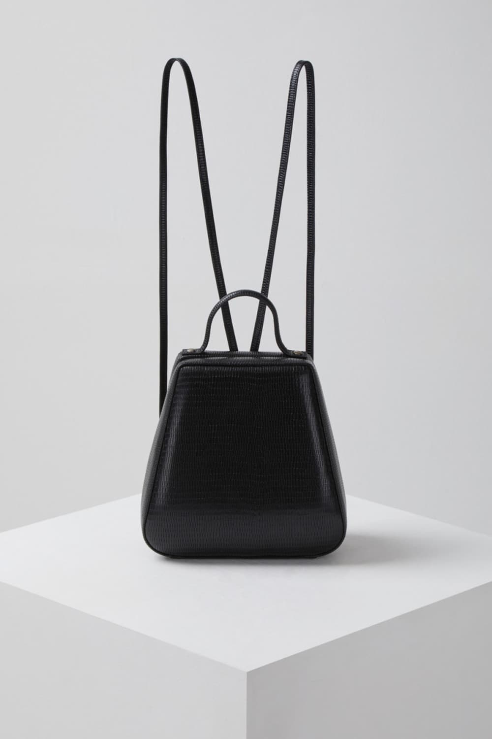 아카이브앱크 쉘틴백 리자드블랙 상품이미지1