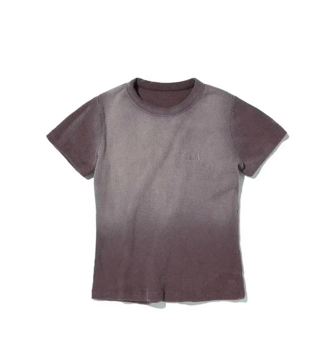 스웨이드 Washed Thermal Logo Tee 상품이미지1