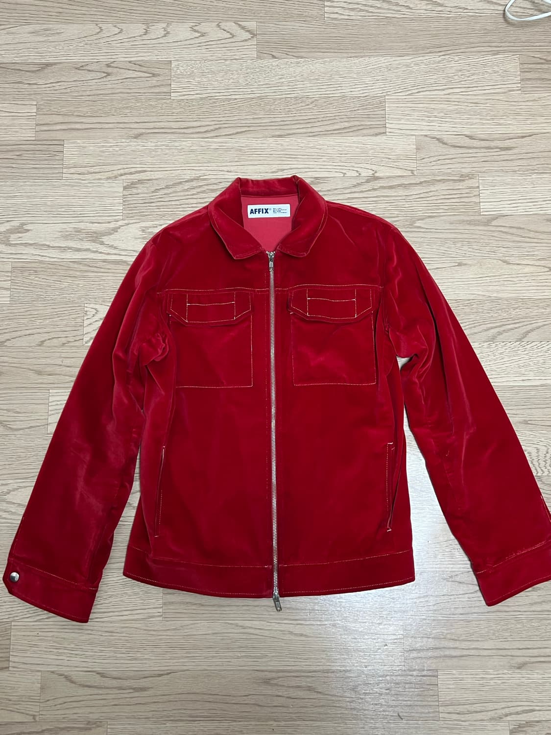 아픽스 벨벳 자켓 M 상품이미지1