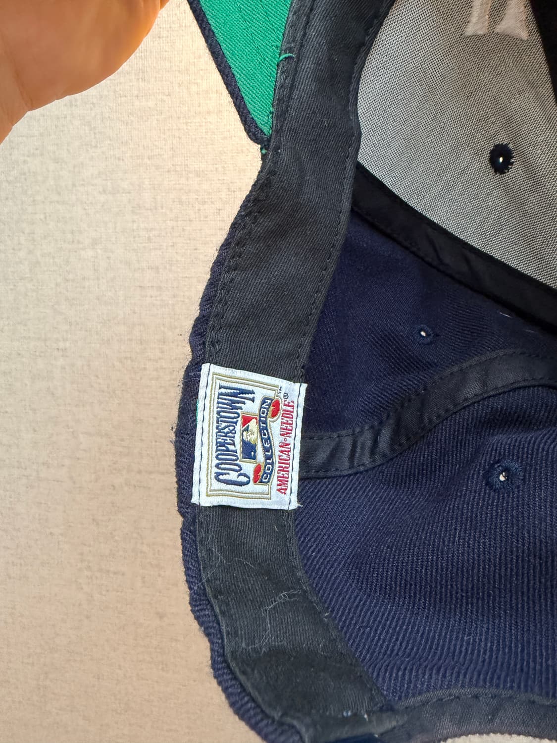 쿠퍼스타운 뉴욕 양키스 빈티지 캡 (아메리칸 니들) 상품이미지3