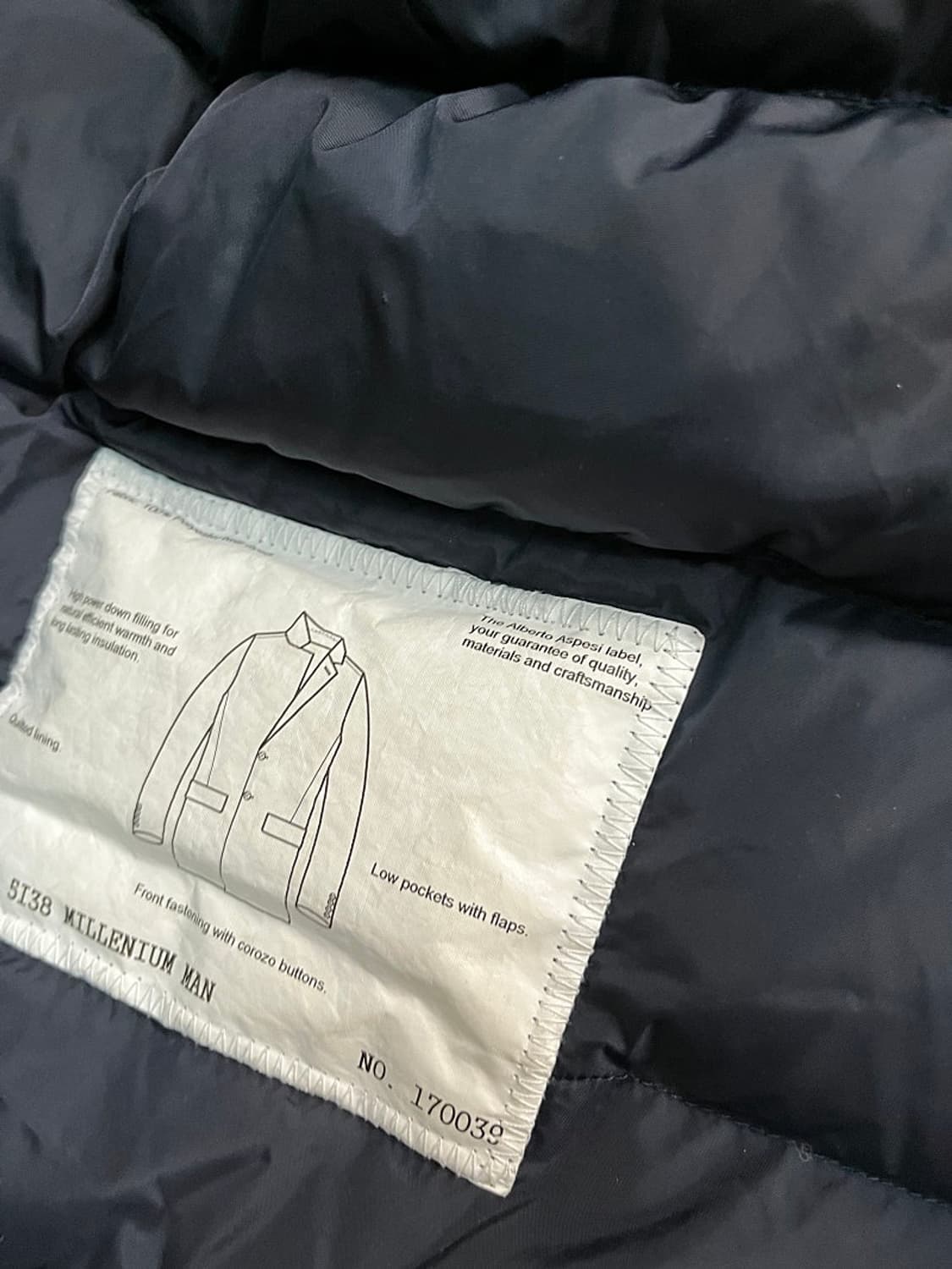 100-105) 아스페시 패딩코트 상품이미지6