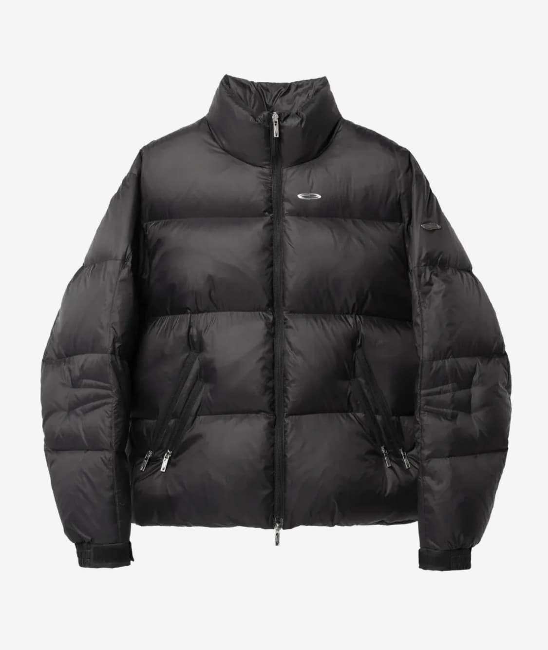 오프닝프로젝트 숏패딩 블랙 Identity Down Jacket 상품이미지1