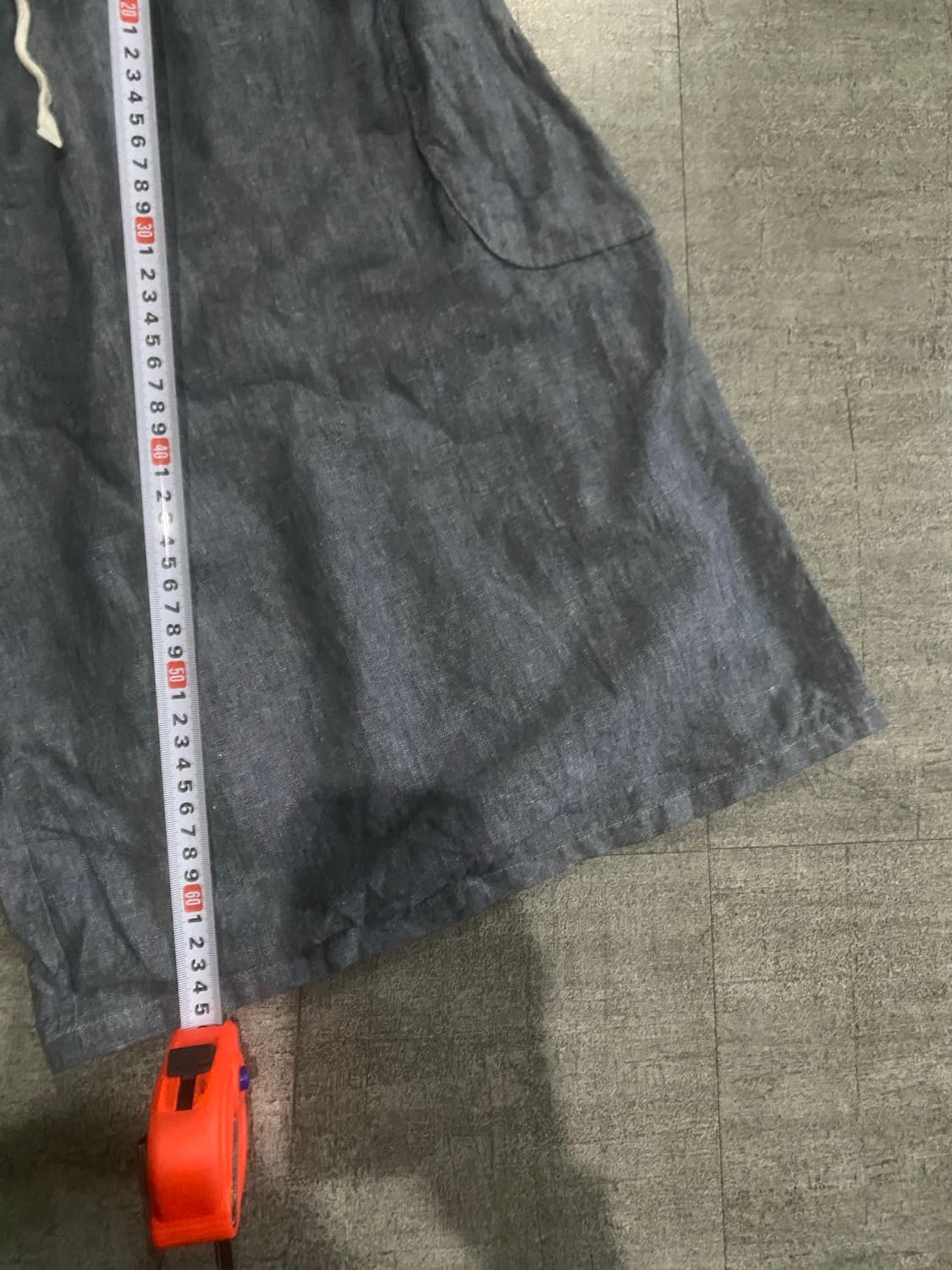 일본빈티지 Roux 올드스쿨아메카지 와이드6부 썸머나팔버뮤다팬츠 상품이미지3