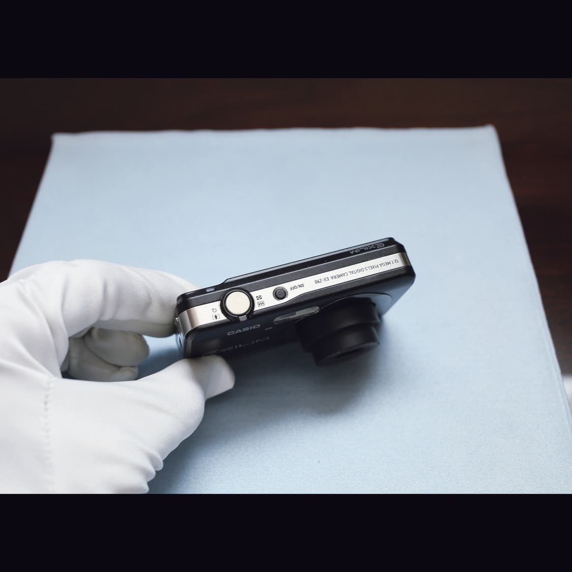 레어<준 민트급>카시오 엑슬림 Z90 블랙 빈티지 디카 상품이미지3