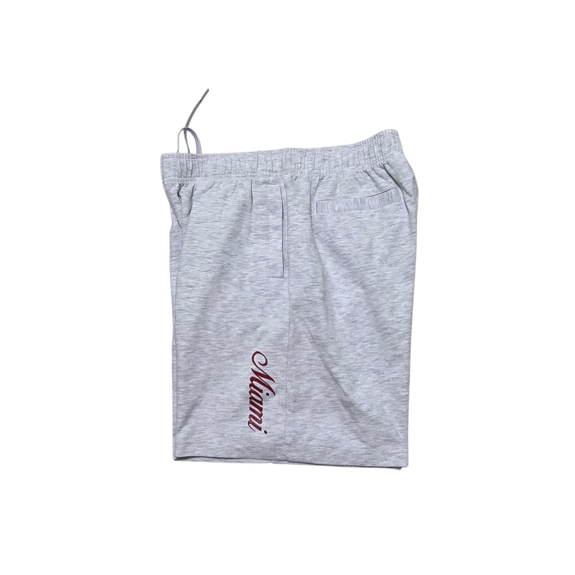 NBA MIA마이애미 히트 로고 멜란지 그레이 반바지 상품이미지4