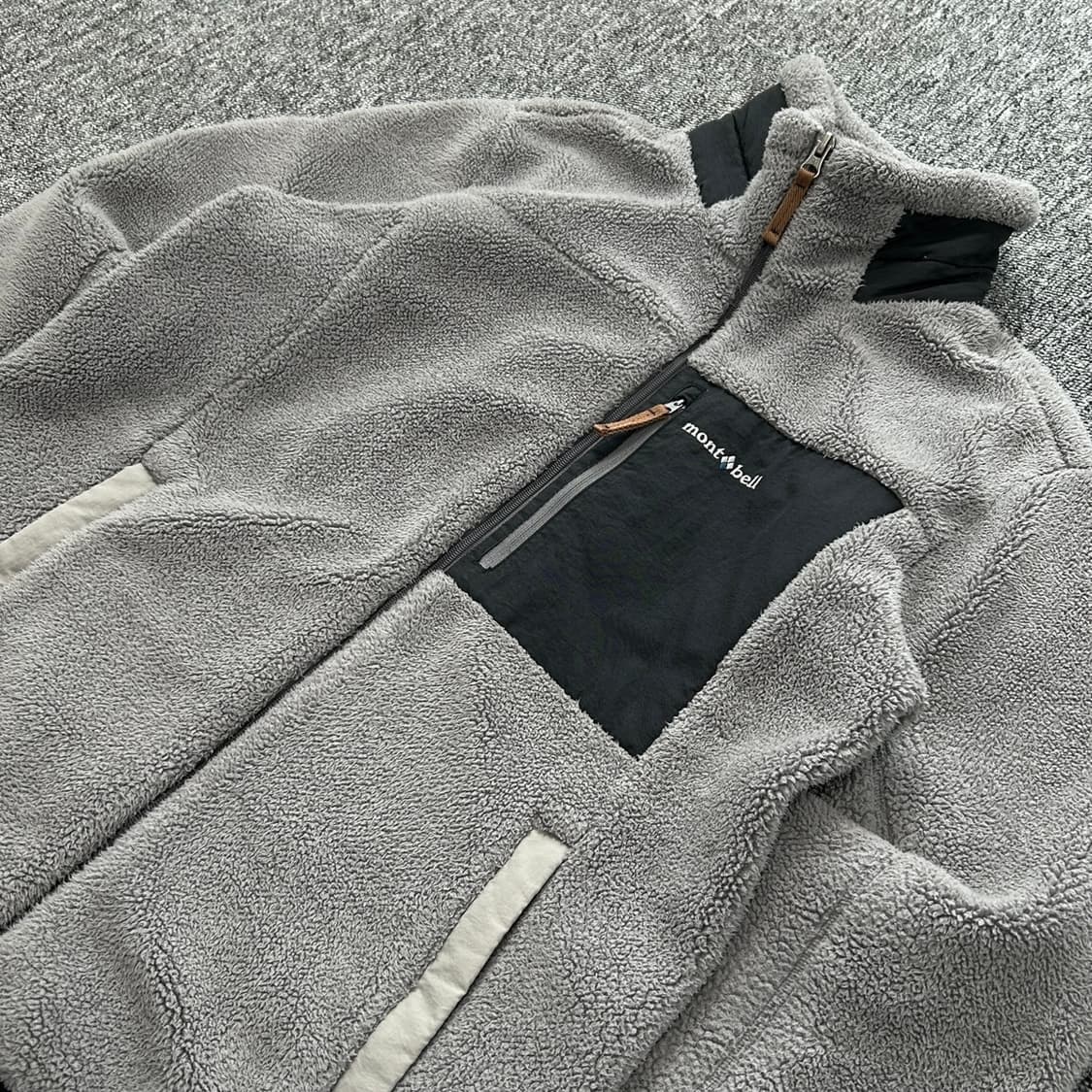 몽벨 그레이 위트니 플리스 자켓 상품이미지3