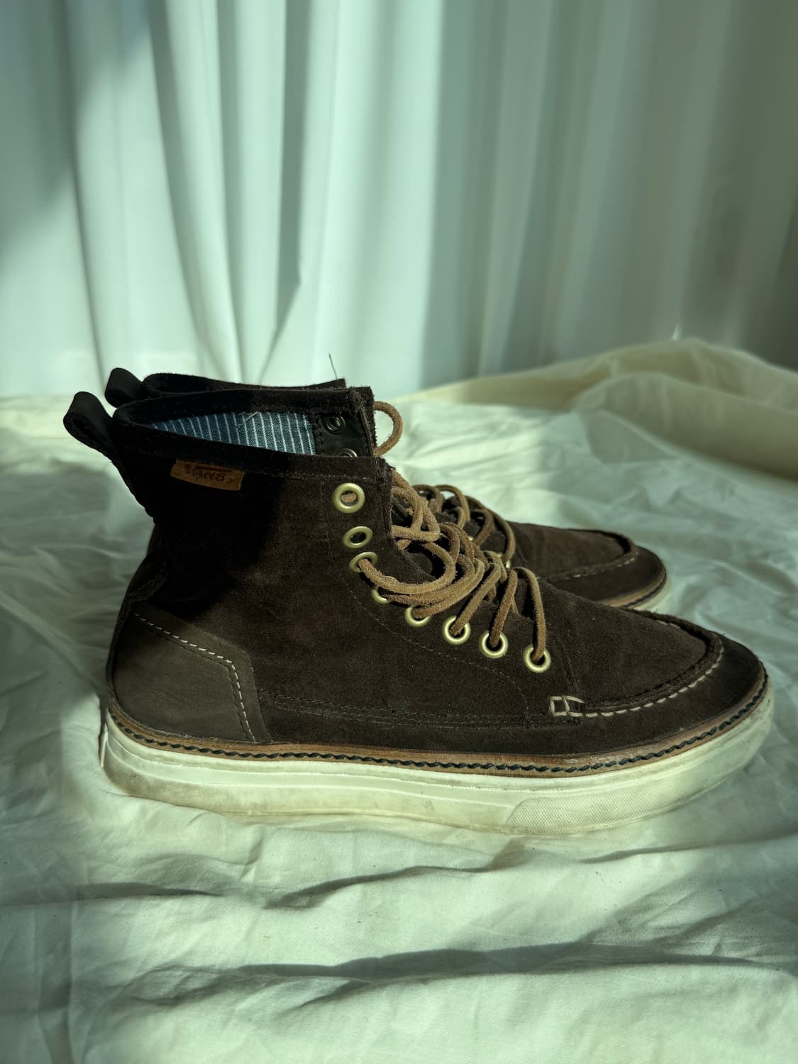 반스 브라운 스웨이트 하이탑 스니커즈 상품이미지6