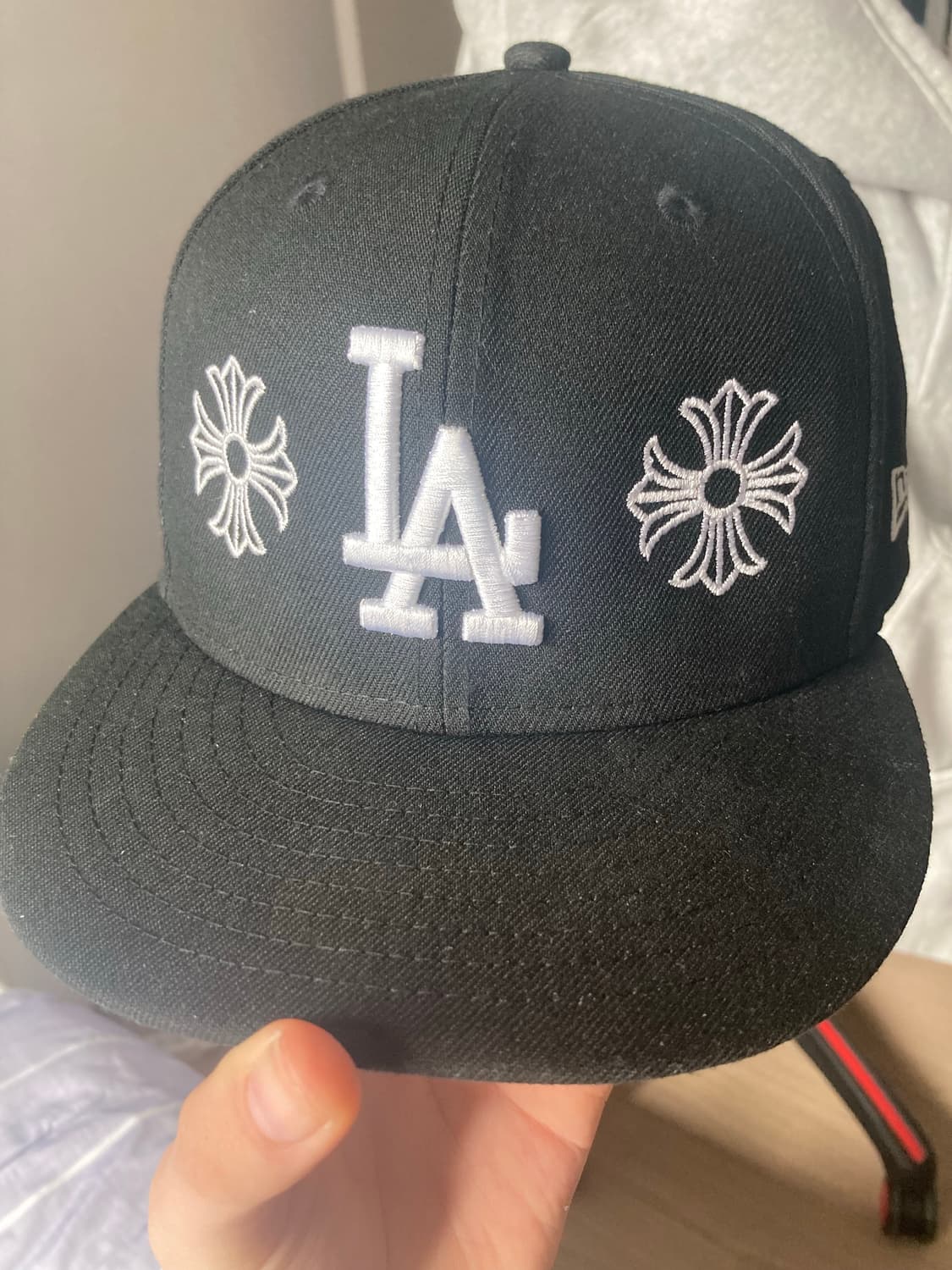 뉴에라 모자 크롬하츠 자수 커스텀 상품이미지1