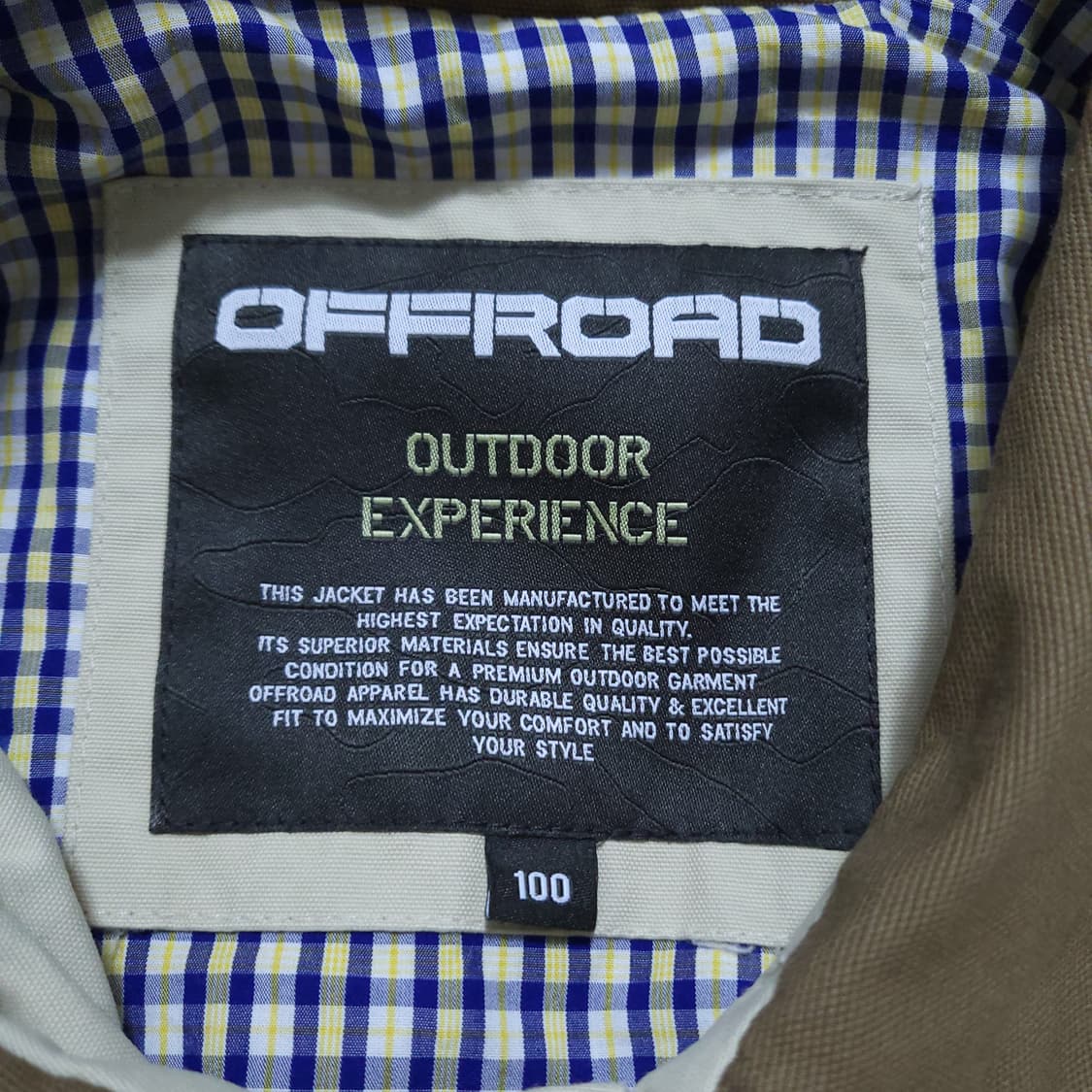 오프로드 남성 야상점퍼 100 0223 상품이미지7