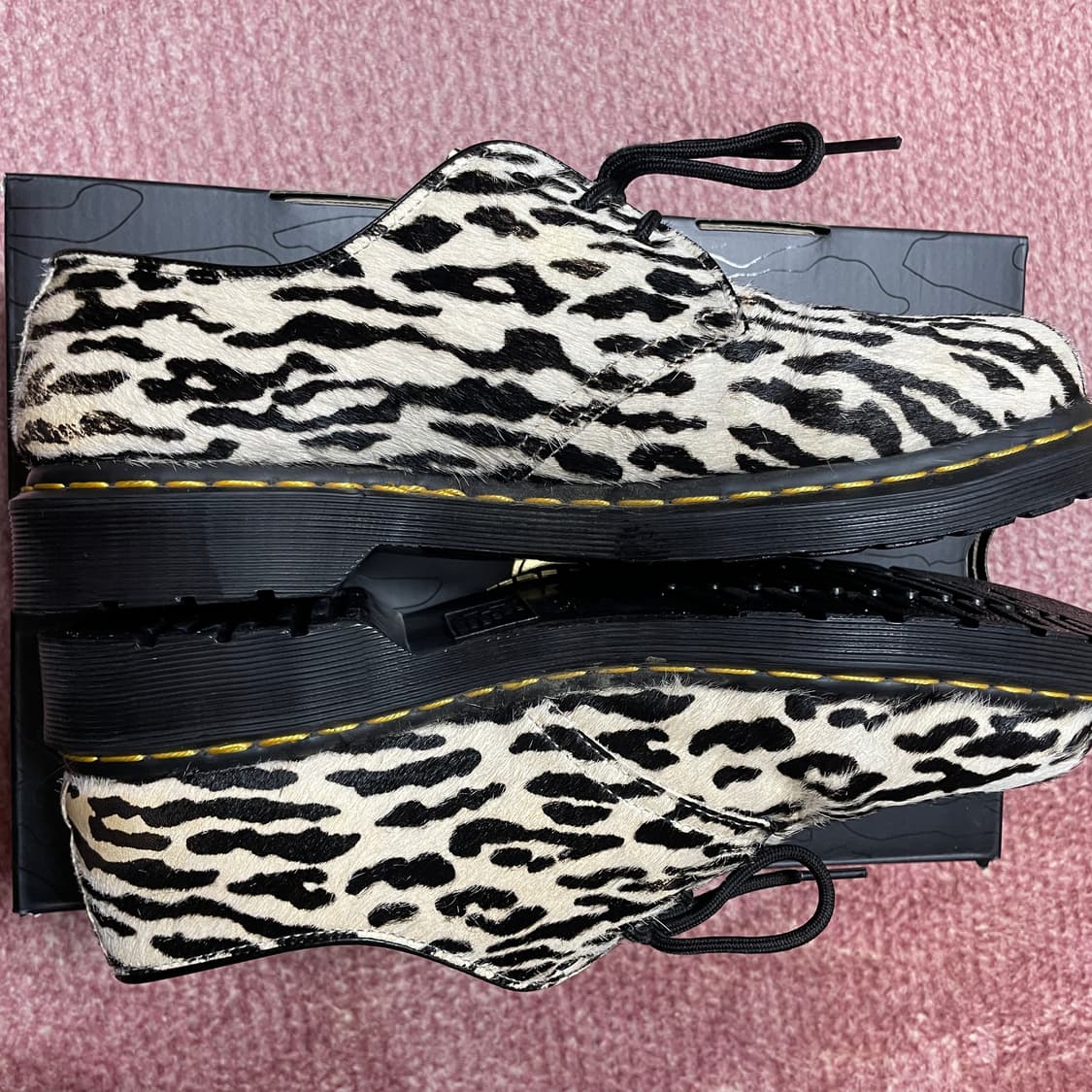 닥터마틴 1461 와코마리아 블랙앤화이트 타이거카모 송치 상품이미지2