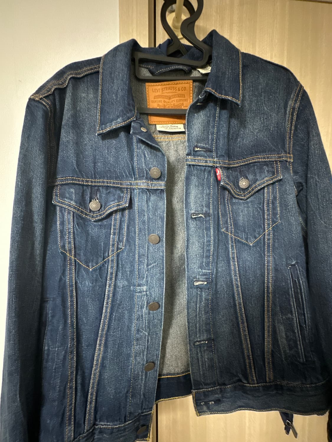 리바이스 크롭 청자켓 S 새제품 상품이미지5