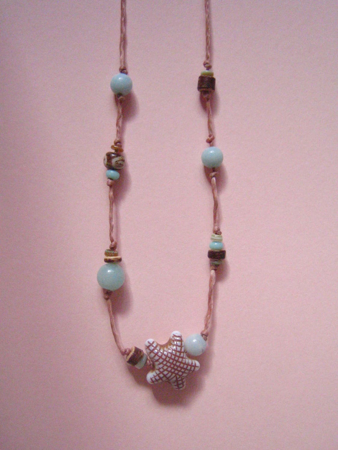 check cookie star necklace 체크 쿠키 스타 목걸이 상품이미지3