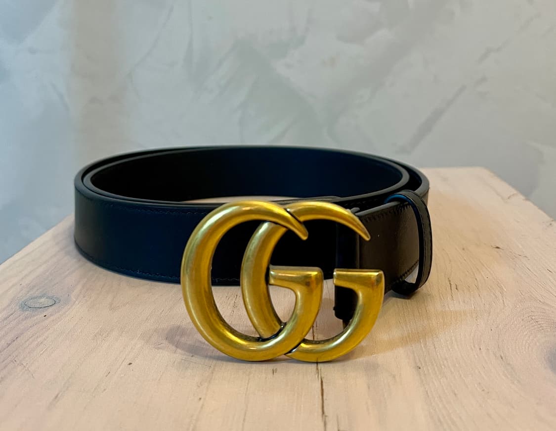 구찌 (Gucci)GG 마몬트 남성 벨트 블랙 /90사이즈 상품이미지2