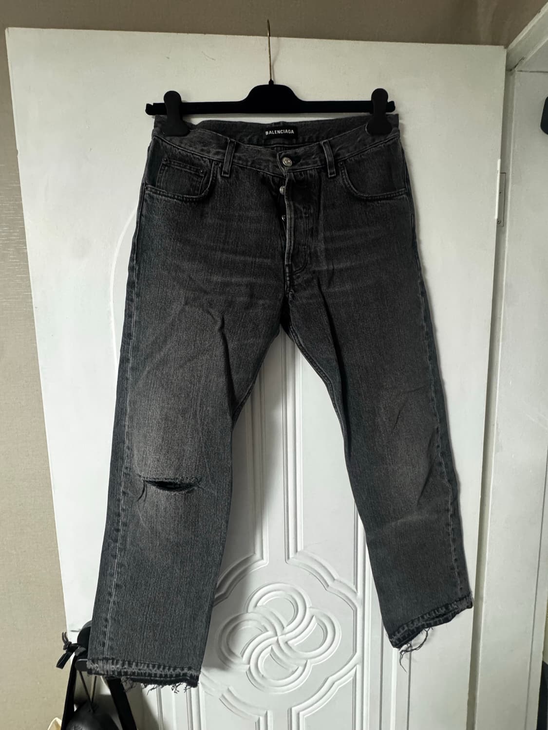 발렌시아가 스트레이트 5 포켓 슬릿 데님 30 상품이미지1