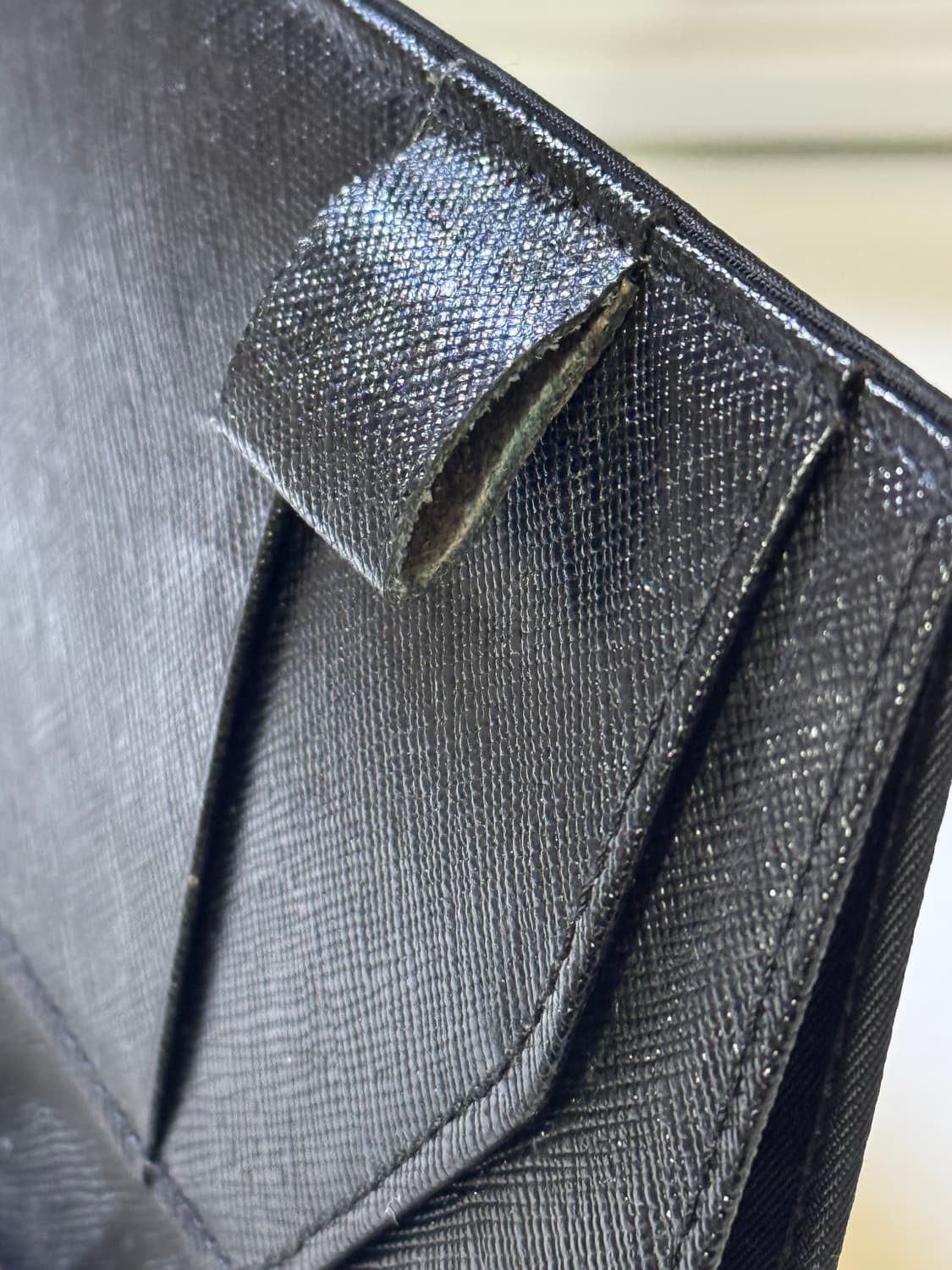 무료배송)프라다 A7 사이즈 다이어리 블랙 (박스포함) 상품이미지7