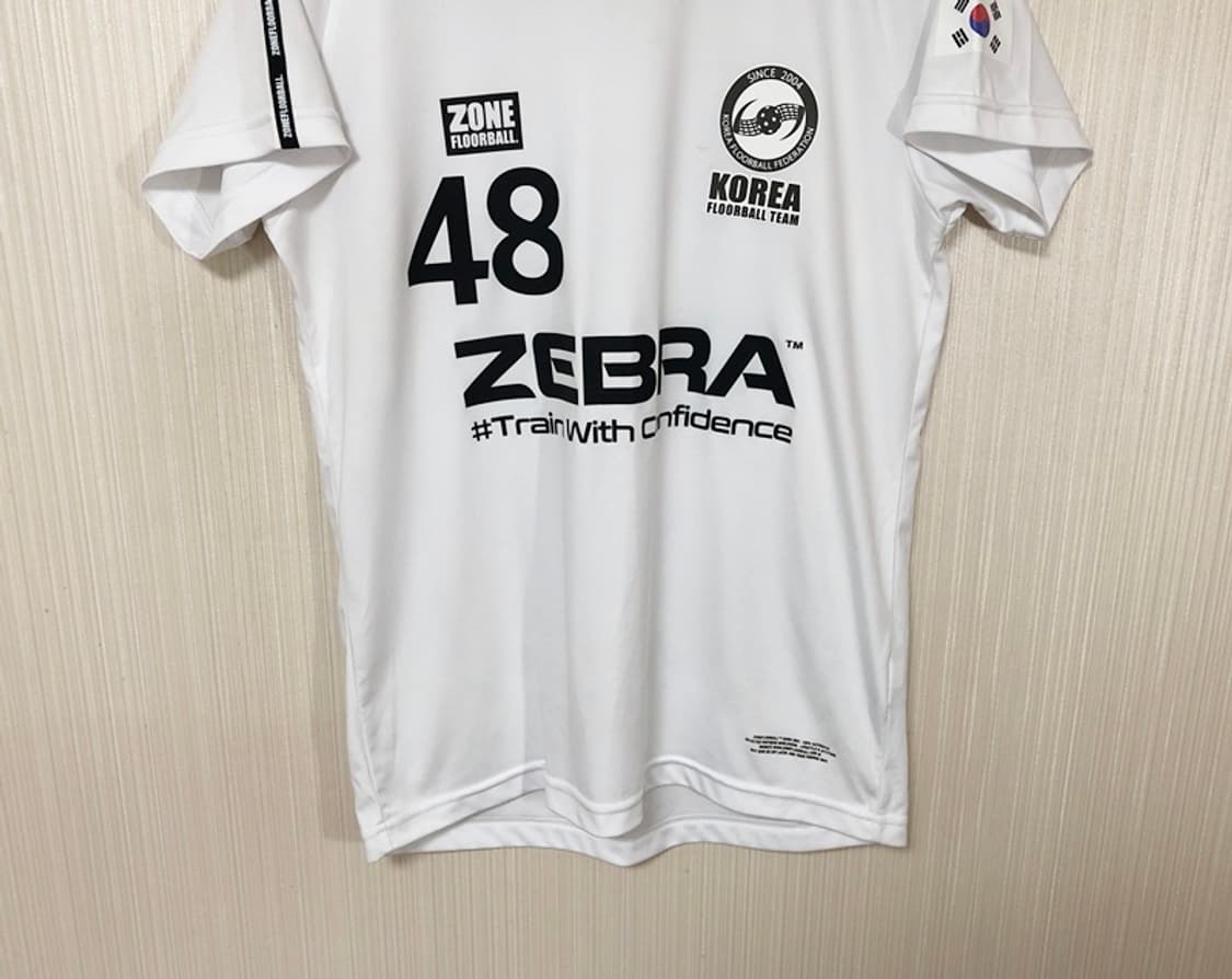 ZONE FLOORBALL 대한민국 플로어볼 국가대표팀 유니폼 S #48 상품이미지3