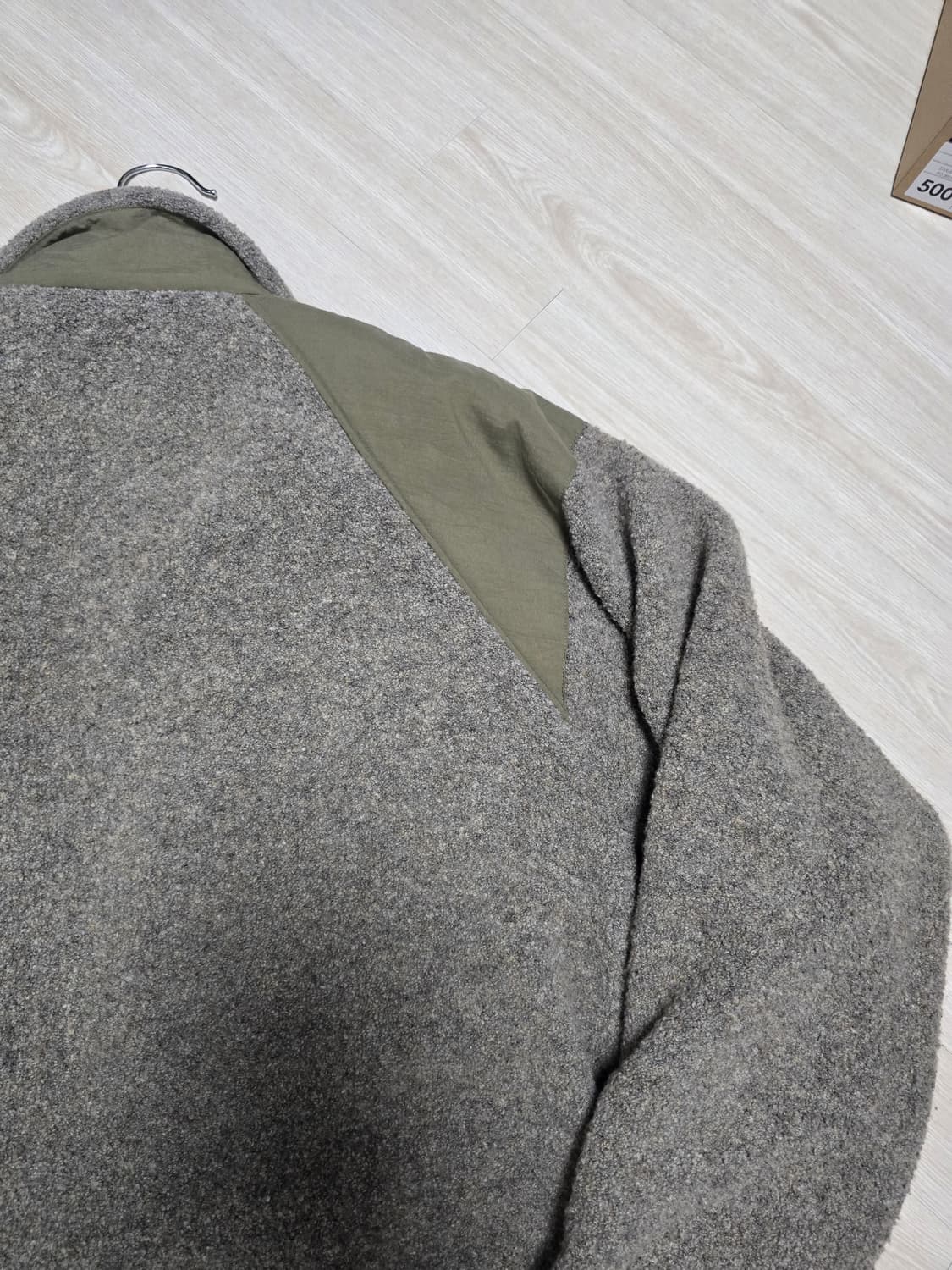 나나미카 보일드 울 집업 후리스 코요테
- xl 사이즈 상품이미지8