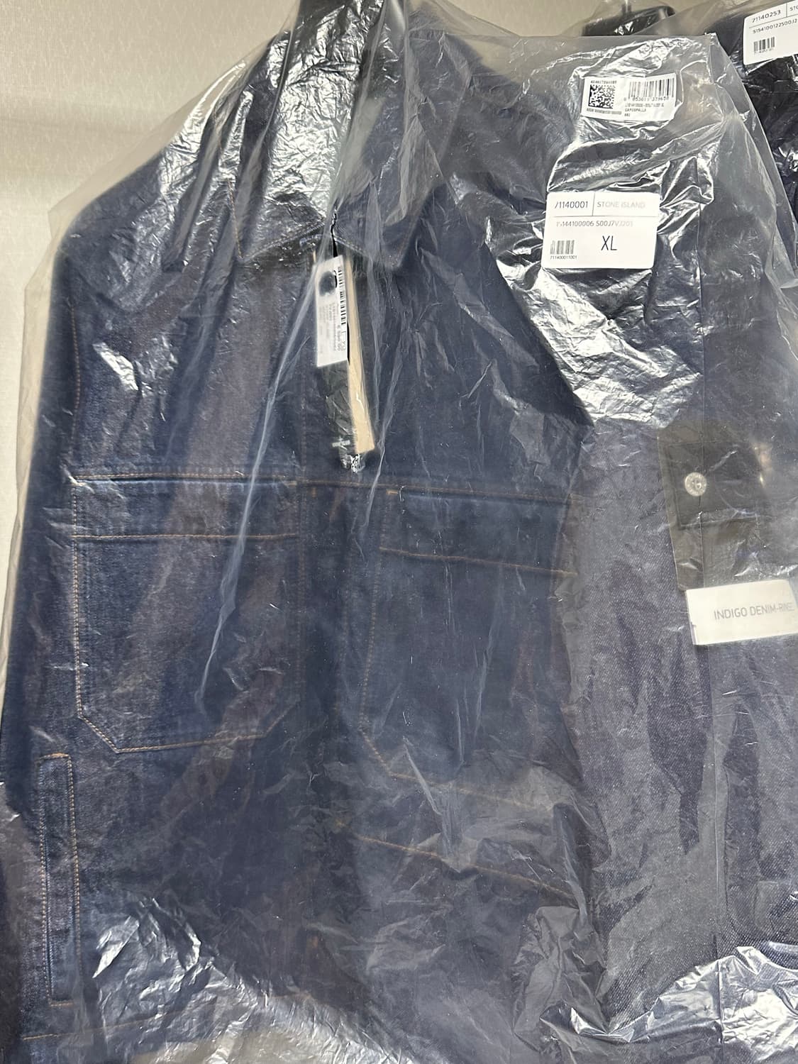 스톤아일랜드 데님 리서치 인디고 자켓 XL(105-110) 새상품 상품이미지6