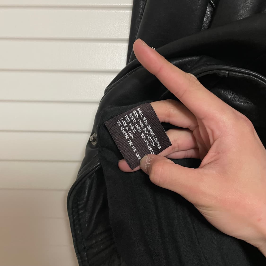 마이클코어스 모토 램스킨 레더 자켓 상품이미지6