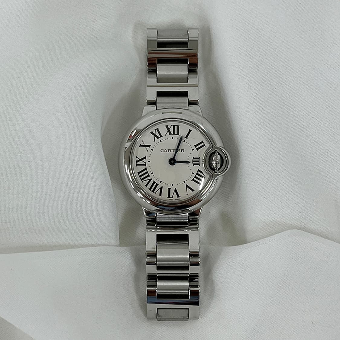 중고 까르띠에 발롱블루 28mm 여성손목시계 상품이미지3